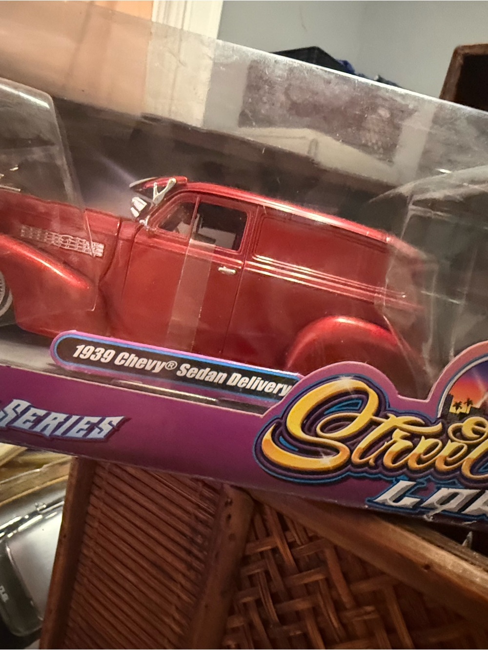 1939 Chevy Sedan Delivery Die-Cast Toy - Metallic Red